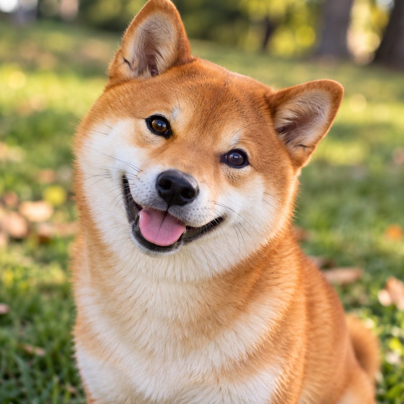 The real Sheems, a happy Shiba Inu